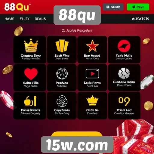 Características principais do site de jogos 88qu